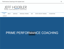 Tablet Screenshot of jeffhoobler.com